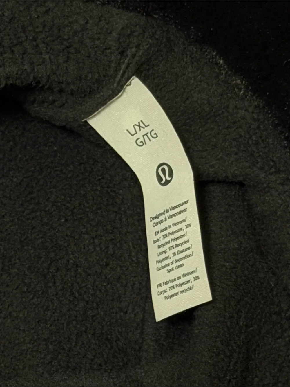 Lululemon Plush Fleece Bucket Hat Black